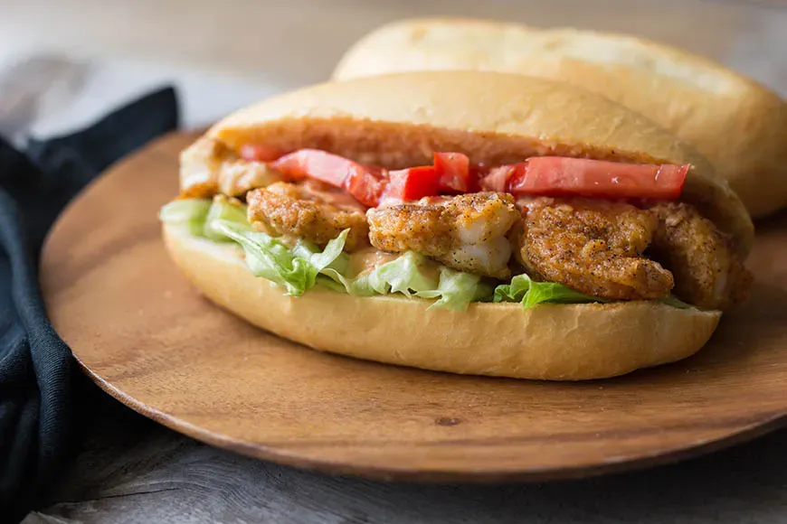 po-boy sandwich new orleans.
